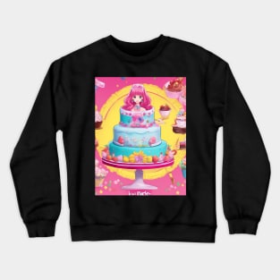 Anime Cake Wonderland Crewneck Sweatshirt